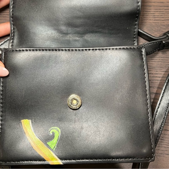 Zara Trafaluc Black Mini Cross Body Purse - Picture 3 of 6